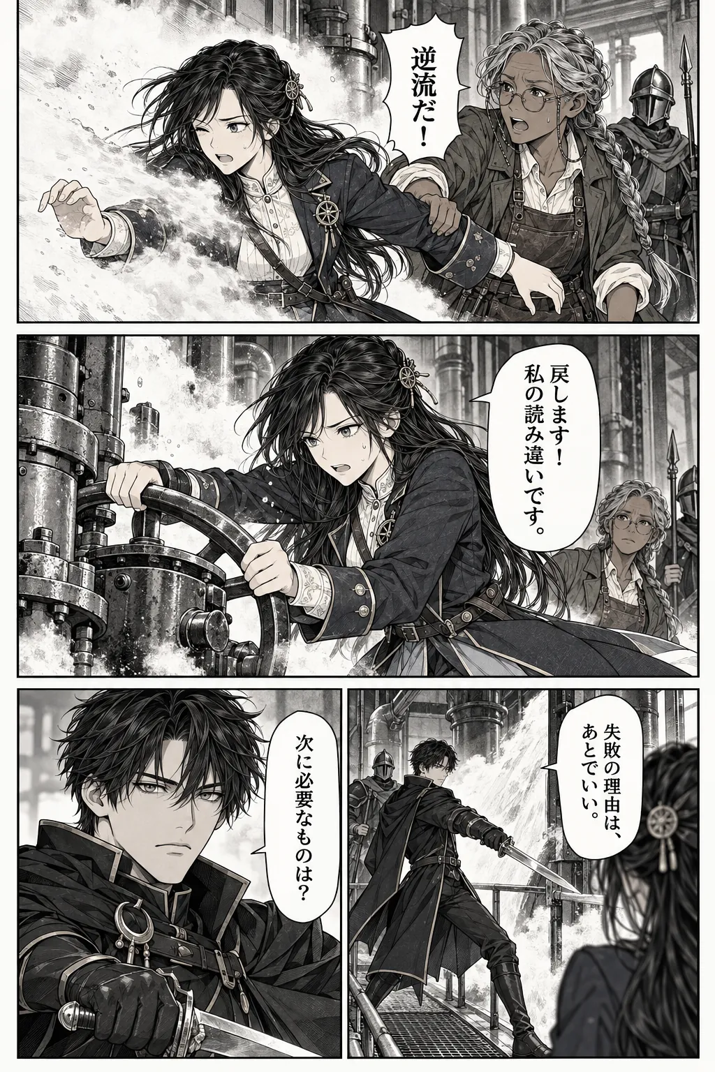 Unexpected encounter in another world, Chapter 1: Beneath the Golden City. Japanese story page 11.