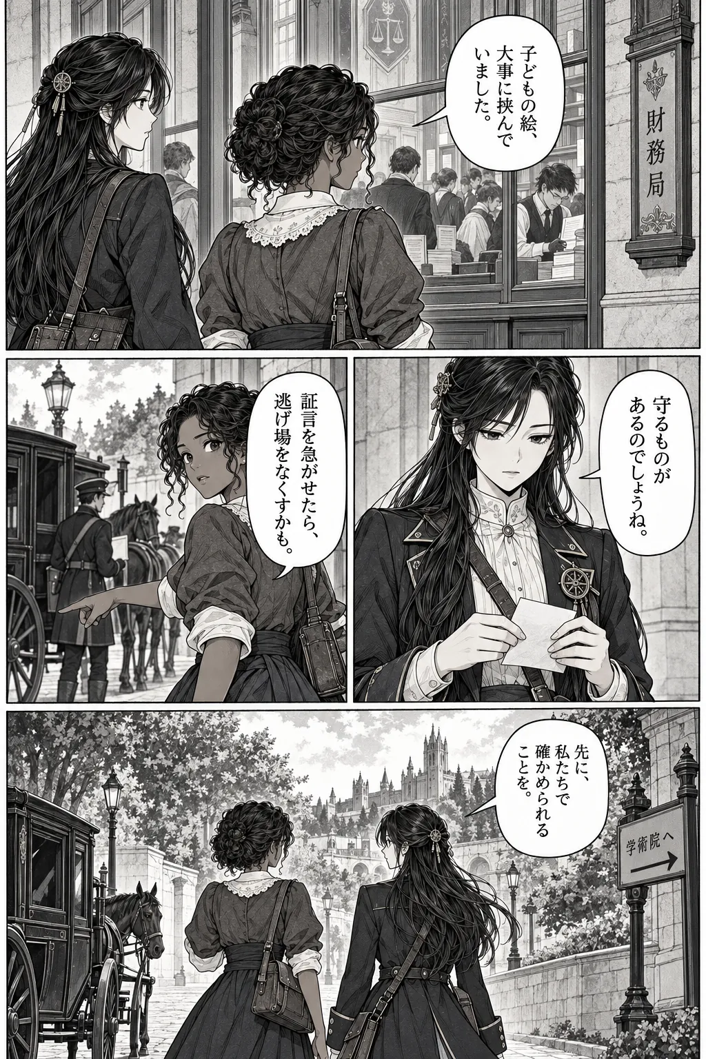 Unexpected encounter in another world, Chapter 6: What the Records Omit. Japanese story page 5.