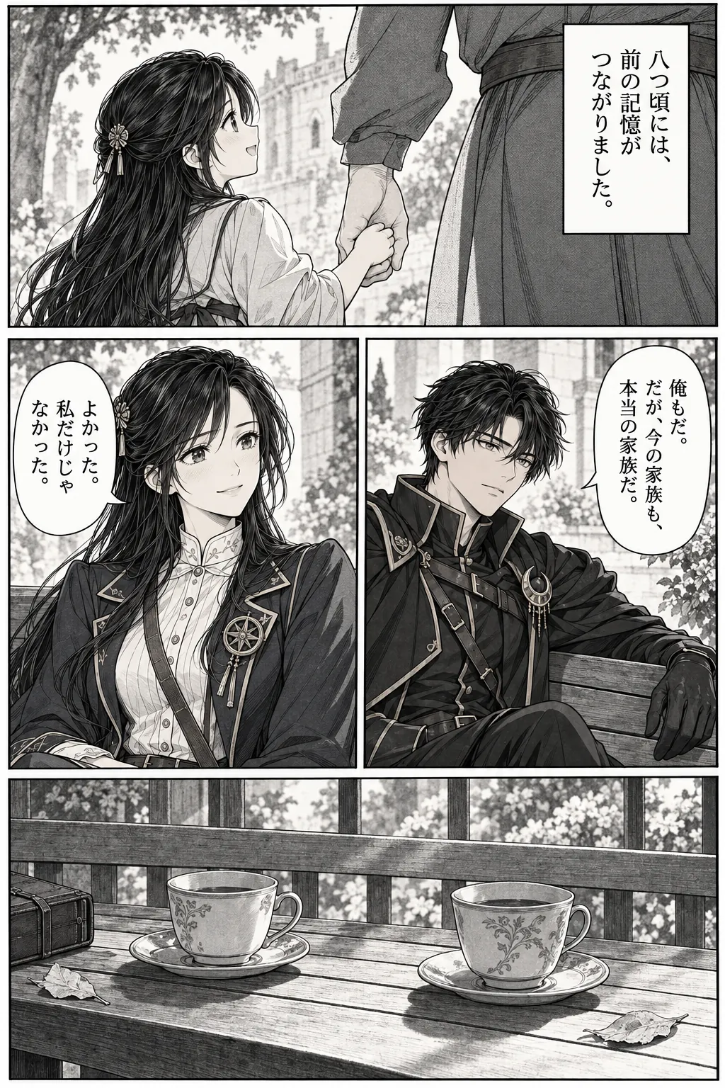 Unexpected encounter in another world, Chapter 7: A World We Both Lost. Japanese story page 9.
