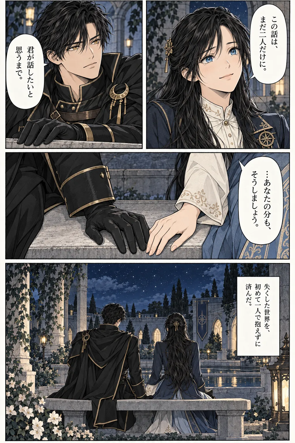 Unexpected encounter in another world, Chapter 7: A World We Both Lost. Japanese story page 10.