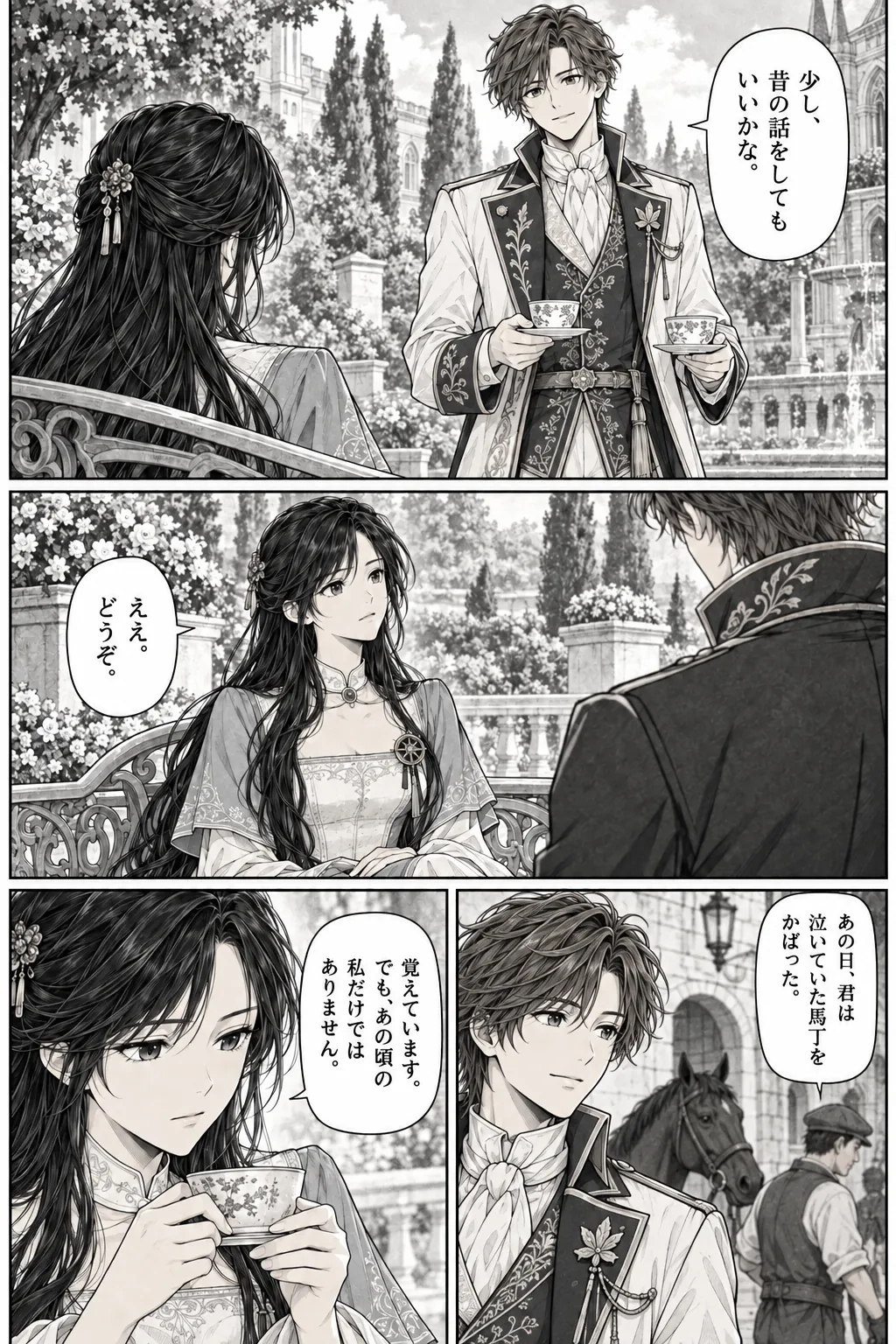 Unexpected encounter in another world, Chapter 7: A World We Both Lost. Japanese story page 11.
