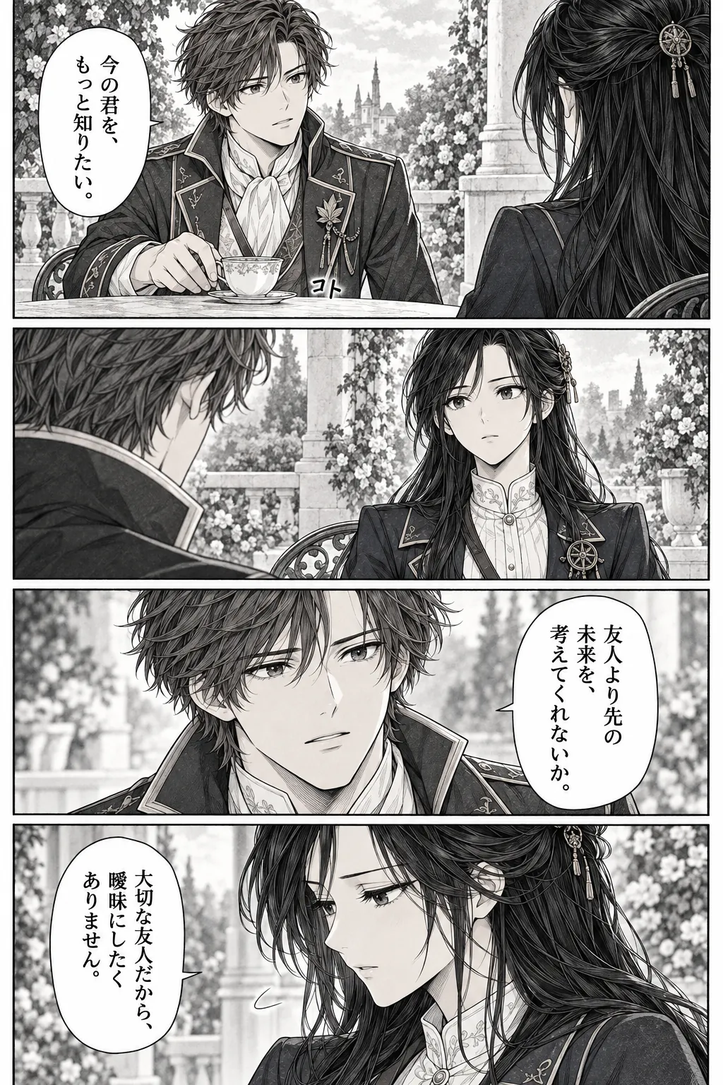 Unexpected encounter in another world, Chapter 7: A World We Both Lost. Japanese story page 12.