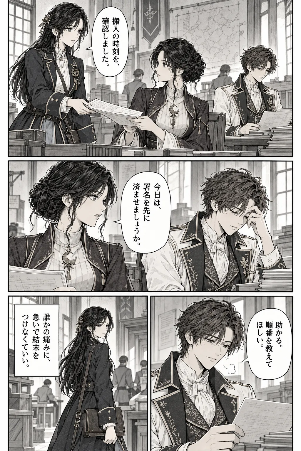 Unexpected encounter in another world, Chapter 7: A World We Both Lost. Japanese story page 15.