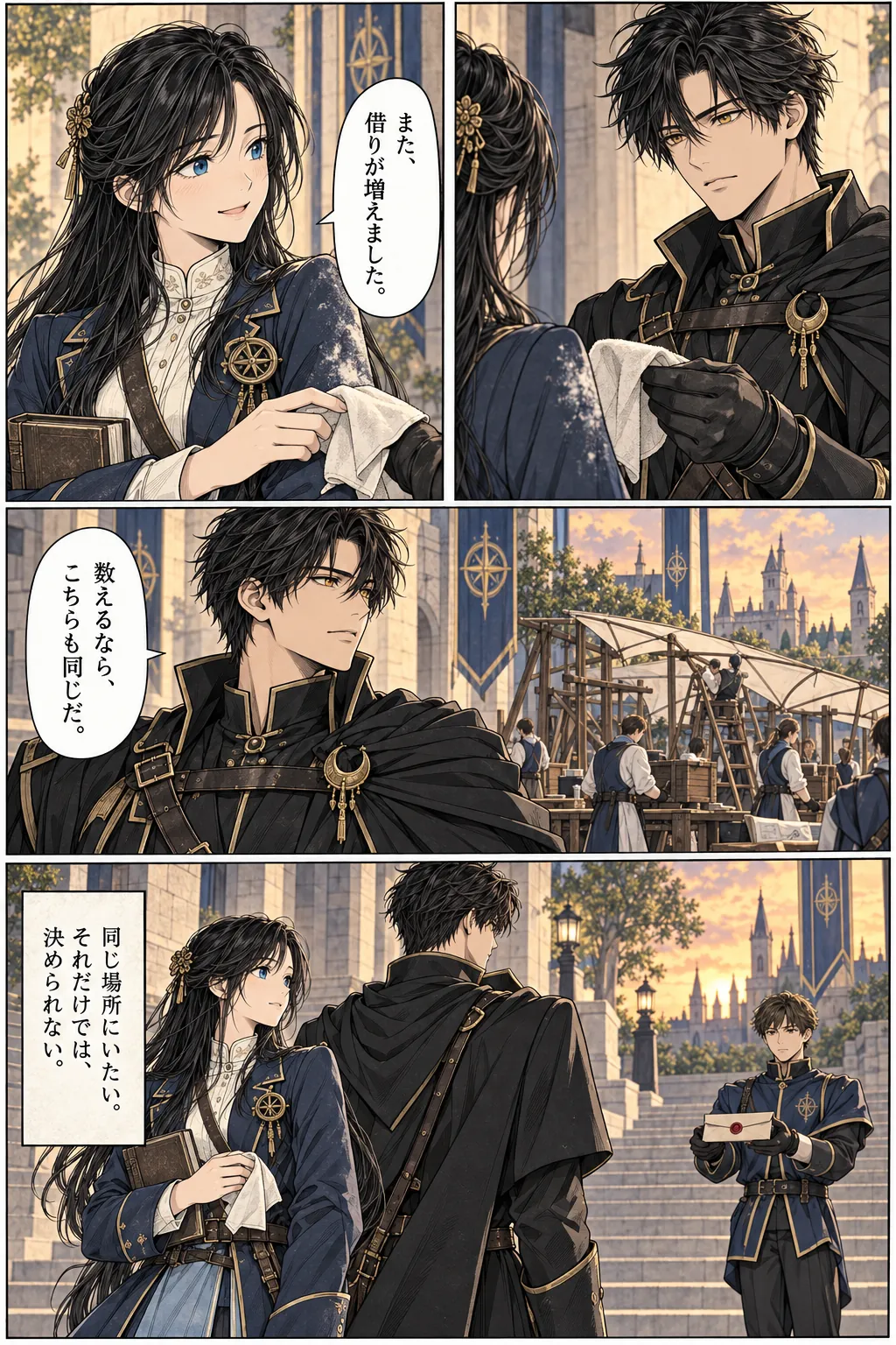 Unexpected encounter in another world, Chapter 7: A World We Both Lost. Japanese story page 18.