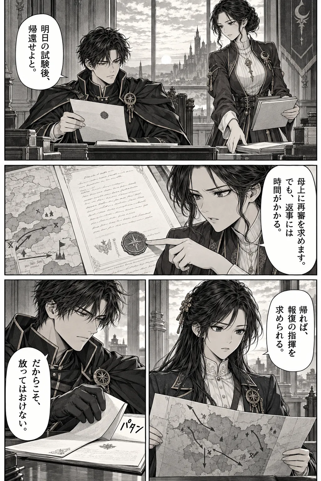 Unexpected encounter in another world, Chapter 7: A World We Both Lost. Japanese story page 19.