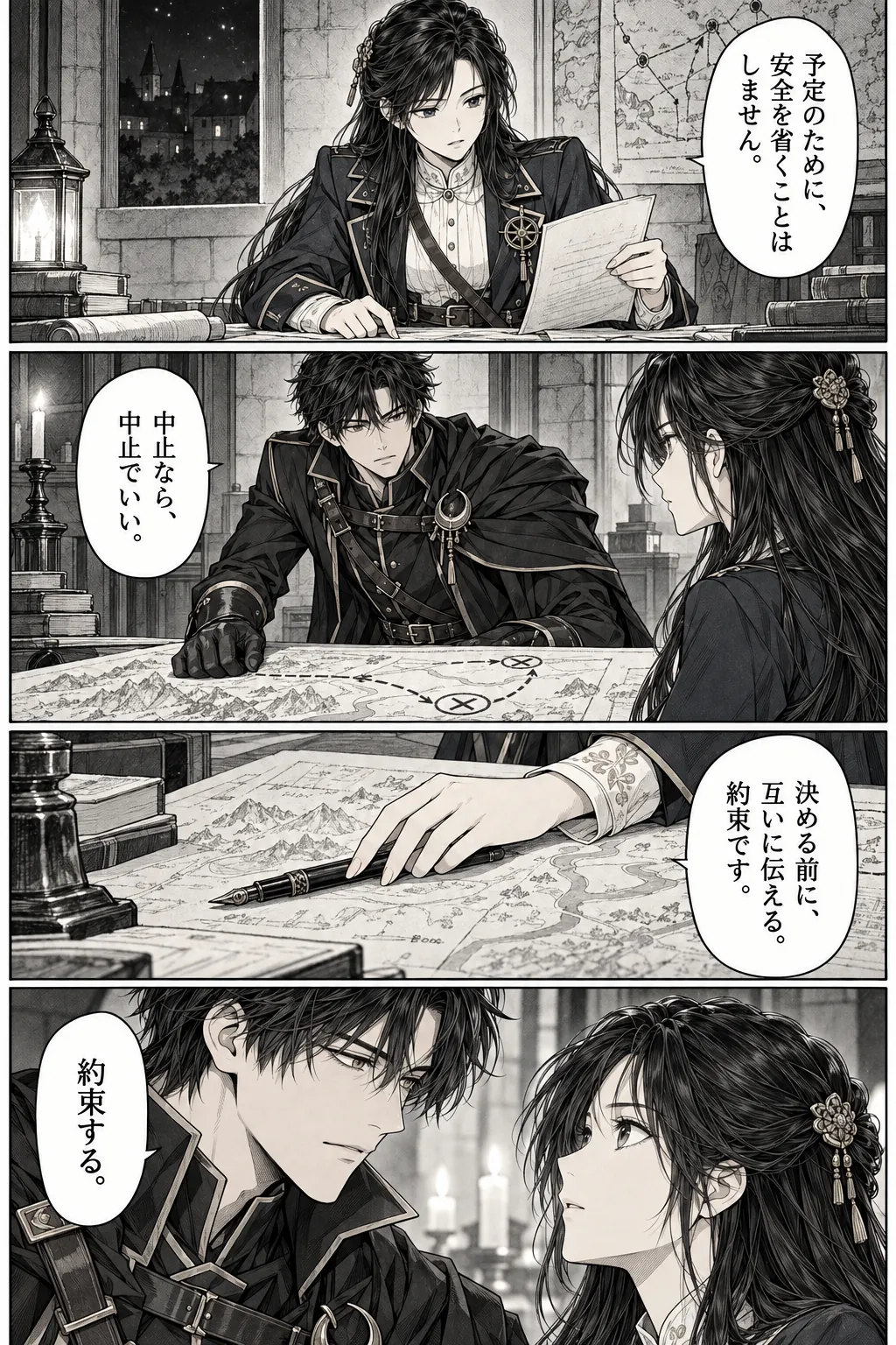 Unexpected encounter in another world, Chapter 7: A World We Both Lost. Japanese story page 20.