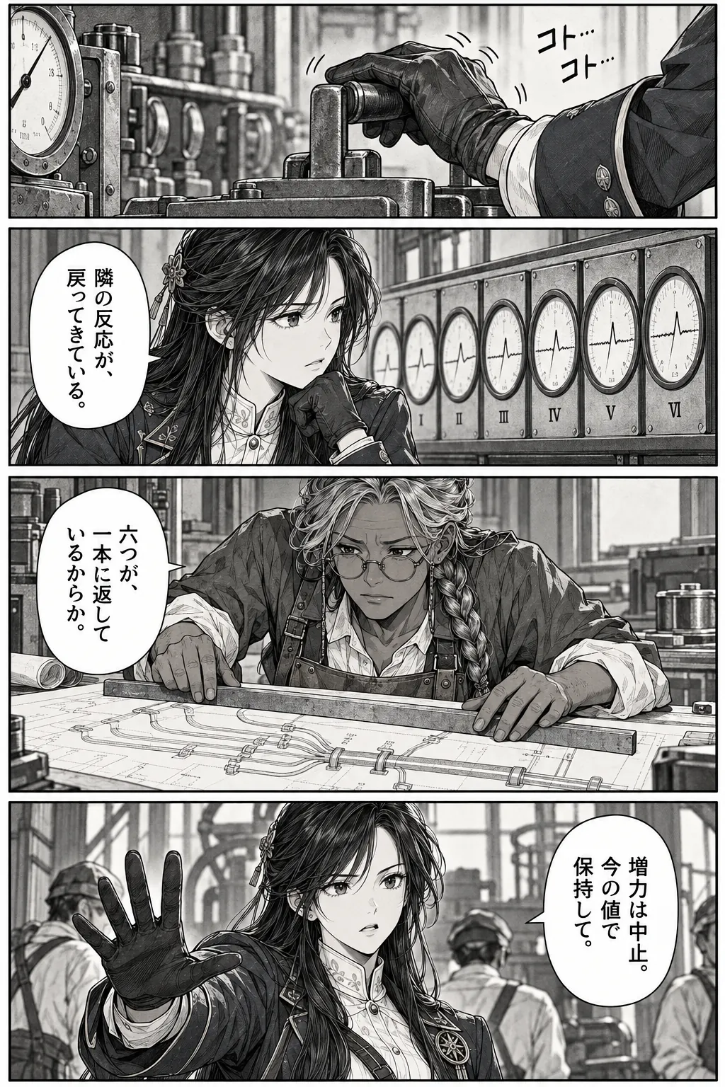 Unexpected encounter in another world, Chapter 8: The Cost of Being Right. Japanese story page 4.