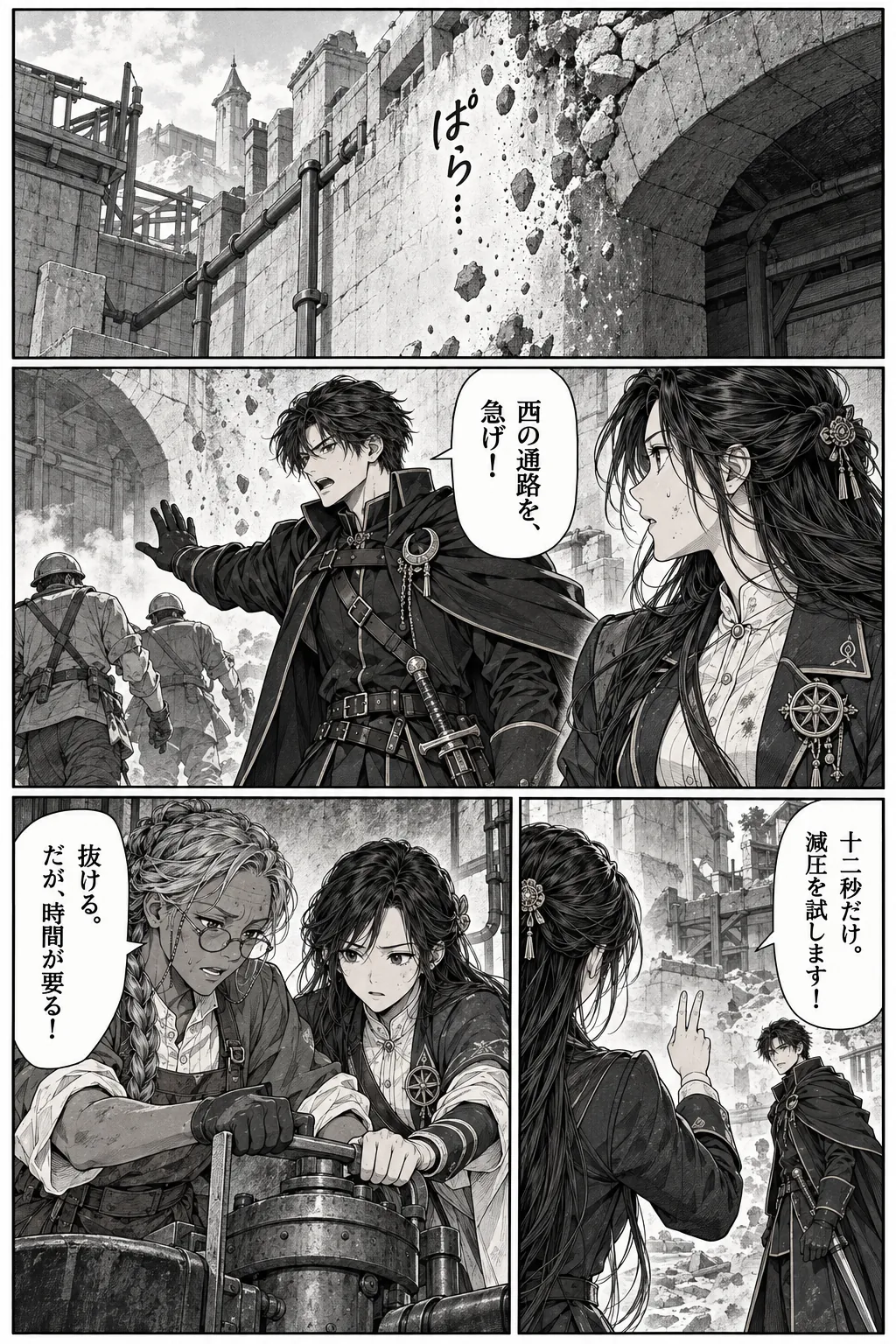 Unexpected encounter in another world, Chapter 8: The Cost of Being Right. Japanese story page 7.