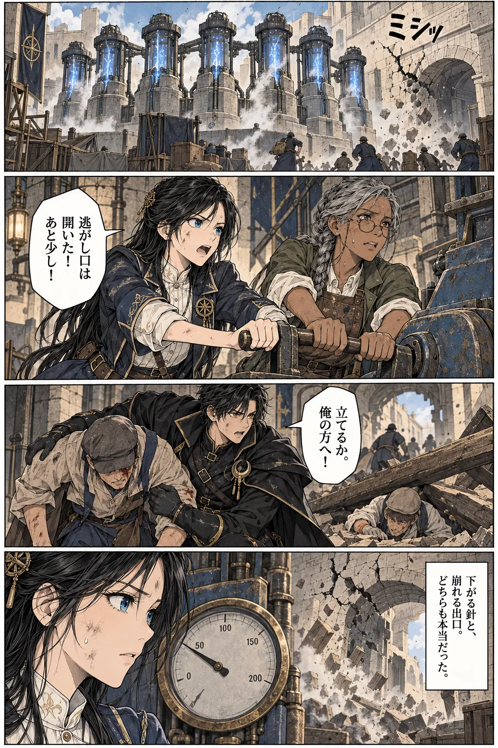 Unexpected encounter in another world, Chapter 8: The Cost of Being Right. Japanese story page 8.