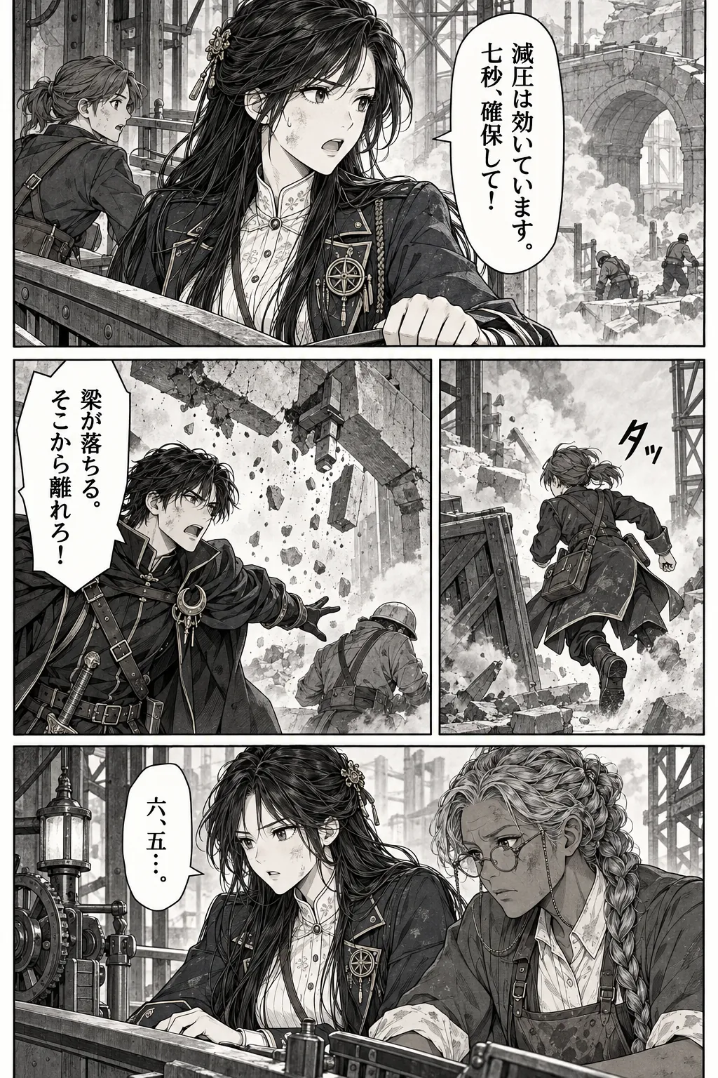Unexpected encounter in another world, Chapter 8: The Cost of Being Right. Japanese story page 9.