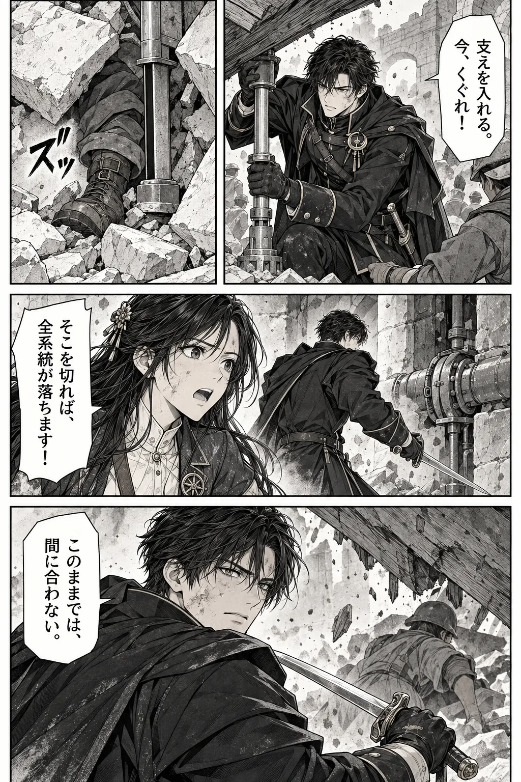 Unexpected encounter in another world, Chapter 8: The Cost of Being Right. Japanese story page 10.