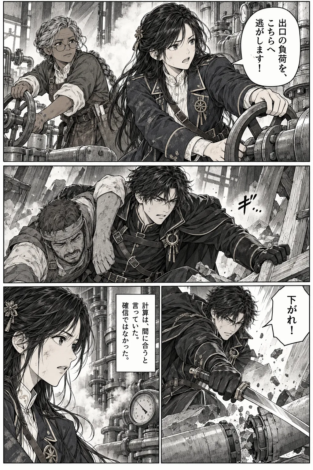 Unexpected encounter in another world, Chapter 8: The Cost of Being Right. Japanese story page 11.