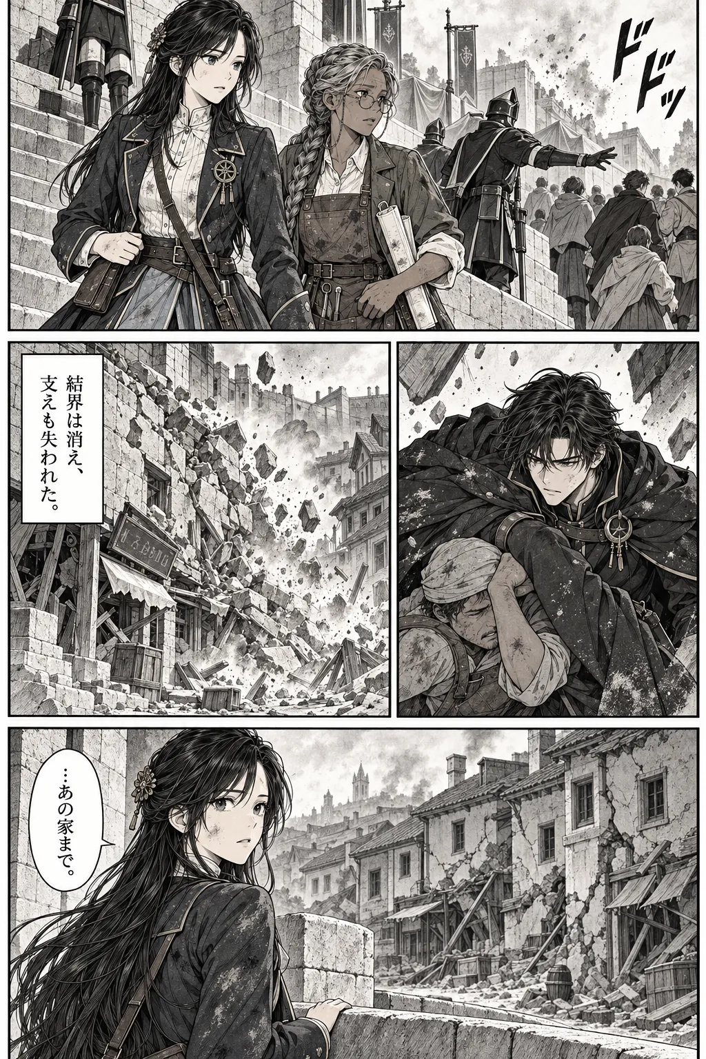 Unexpected encounter in another world, Chapter 8: The Cost of Being Right. Japanese story page 13.