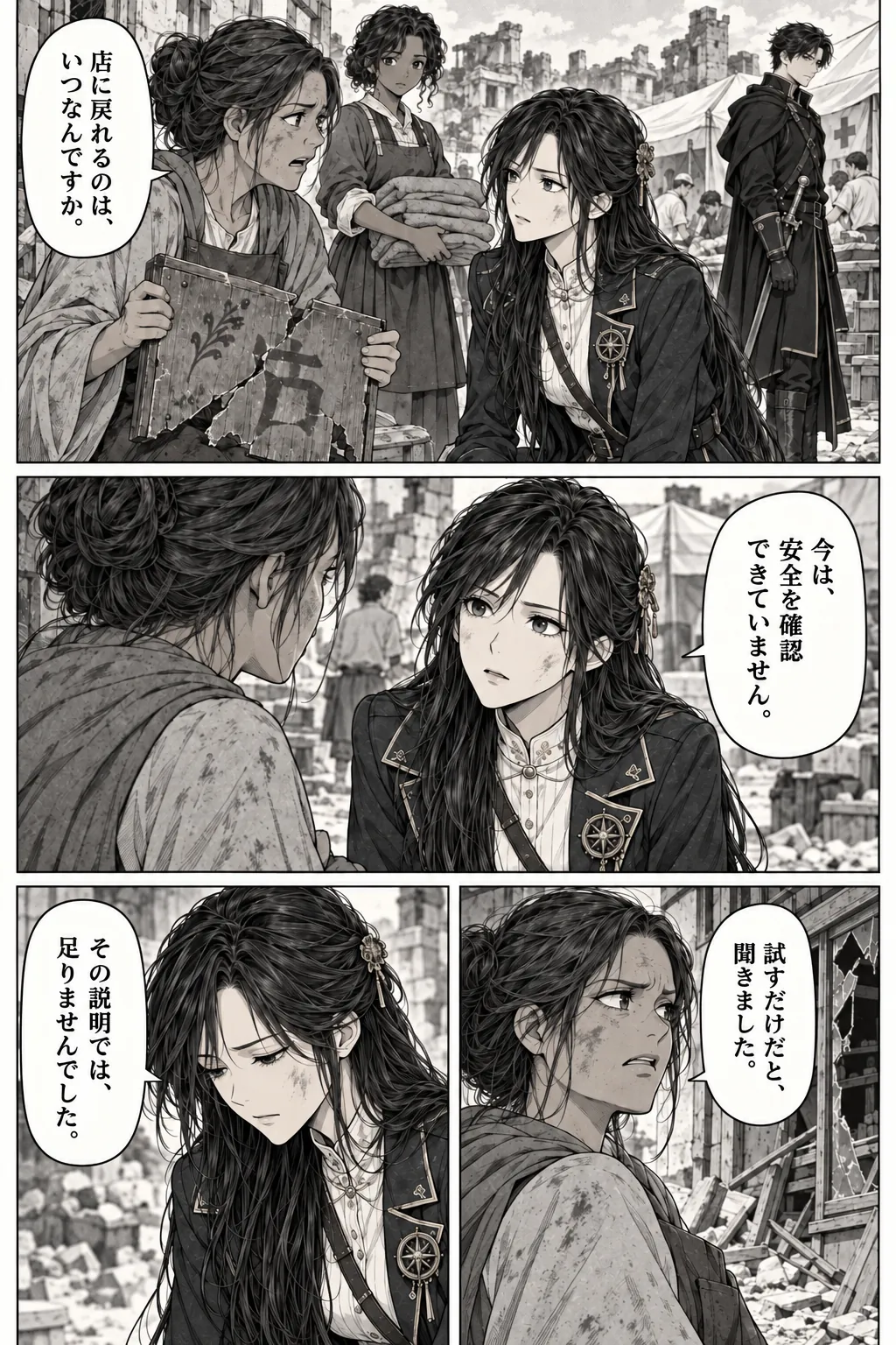 Unexpected encounter in another world, Chapter 8: The Cost of Being Right. Japanese story page 15.