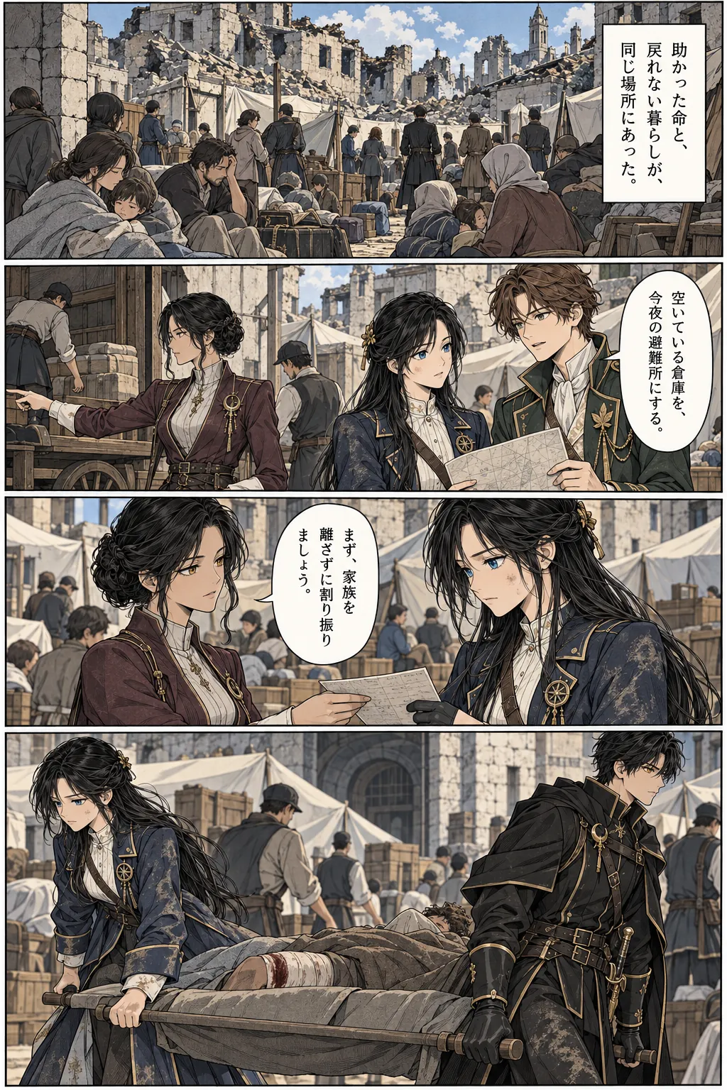 Unexpected encounter in another world, Chapter 8: The Cost of Being Right. Japanese story page 16.