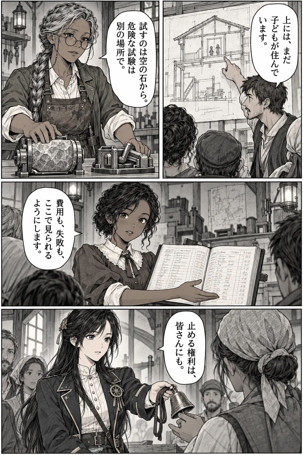 Unexpected encounter in another world, Chapter 9: Without the Palace. Japanese story page 2.