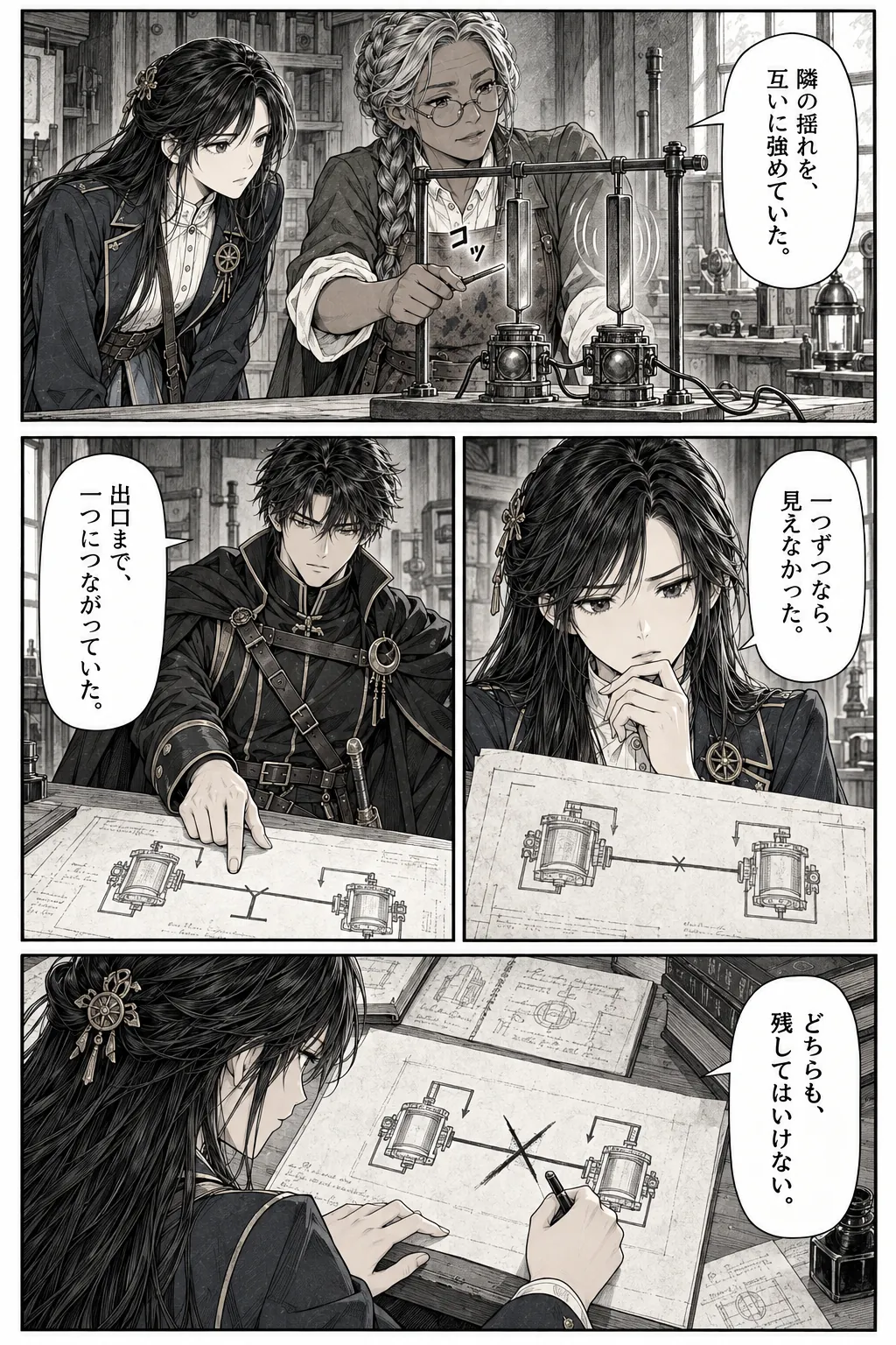 Unexpected encounter in another world, Chapter 9: Without the Palace. Japanese story page 5.