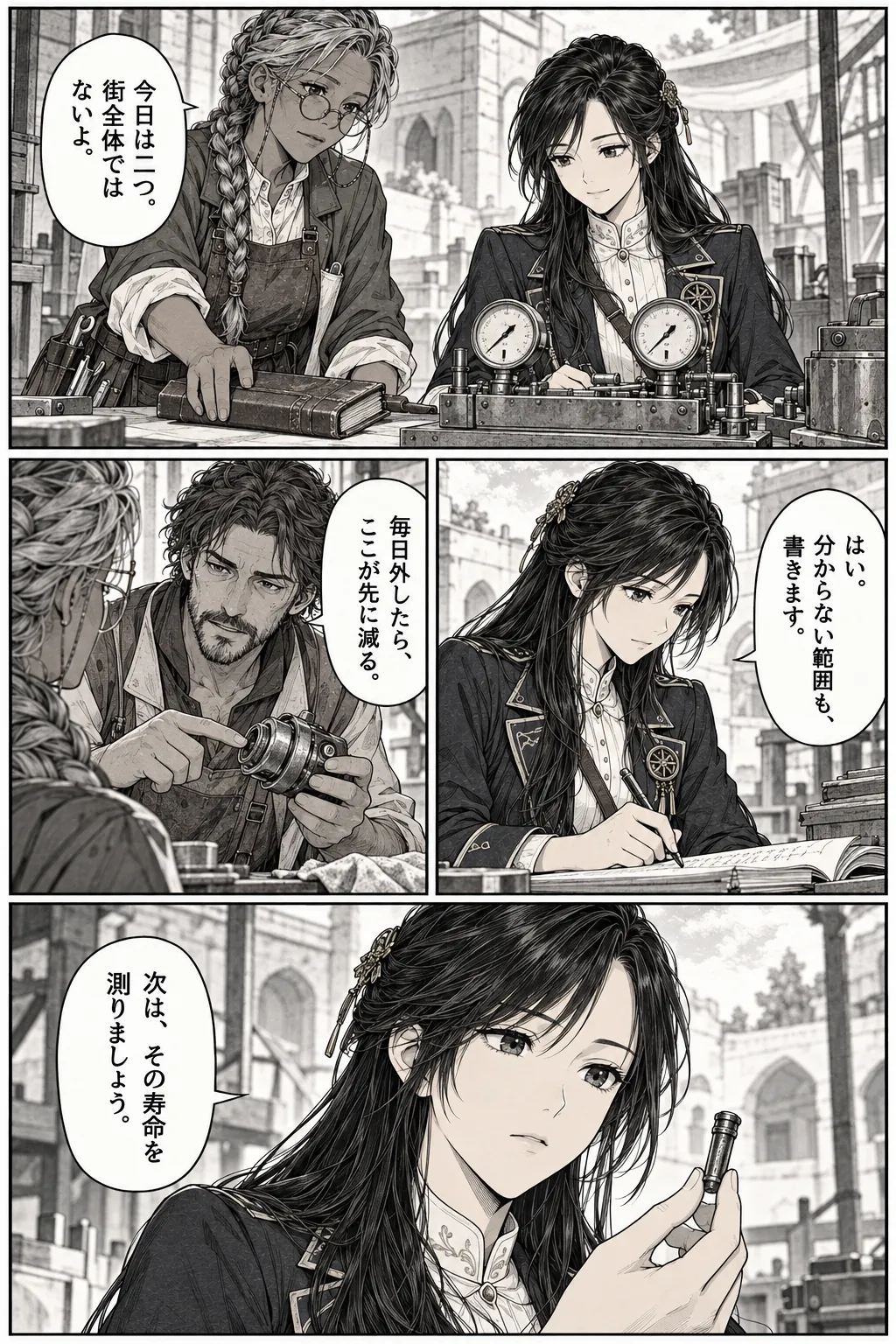 Unexpected encounter in another world, Chapter 9: Without the Palace. Japanese story page 13.