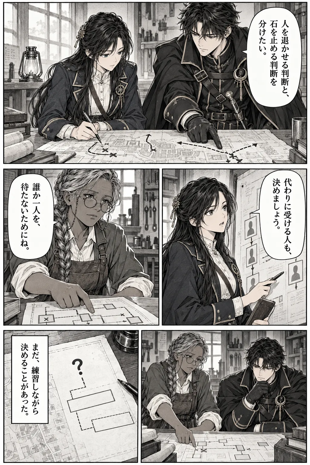 Unexpected encounter in another world, Chapter 9: Without the Palace. Japanese story page 15.