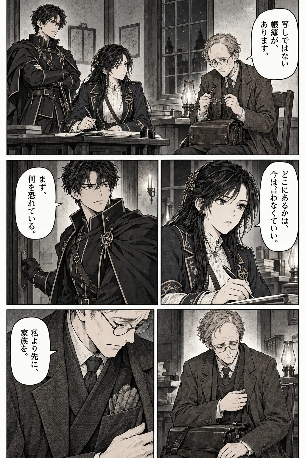 Unexpected encounter in another world, Chapter 9: Without the Palace. Japanese story page 19.