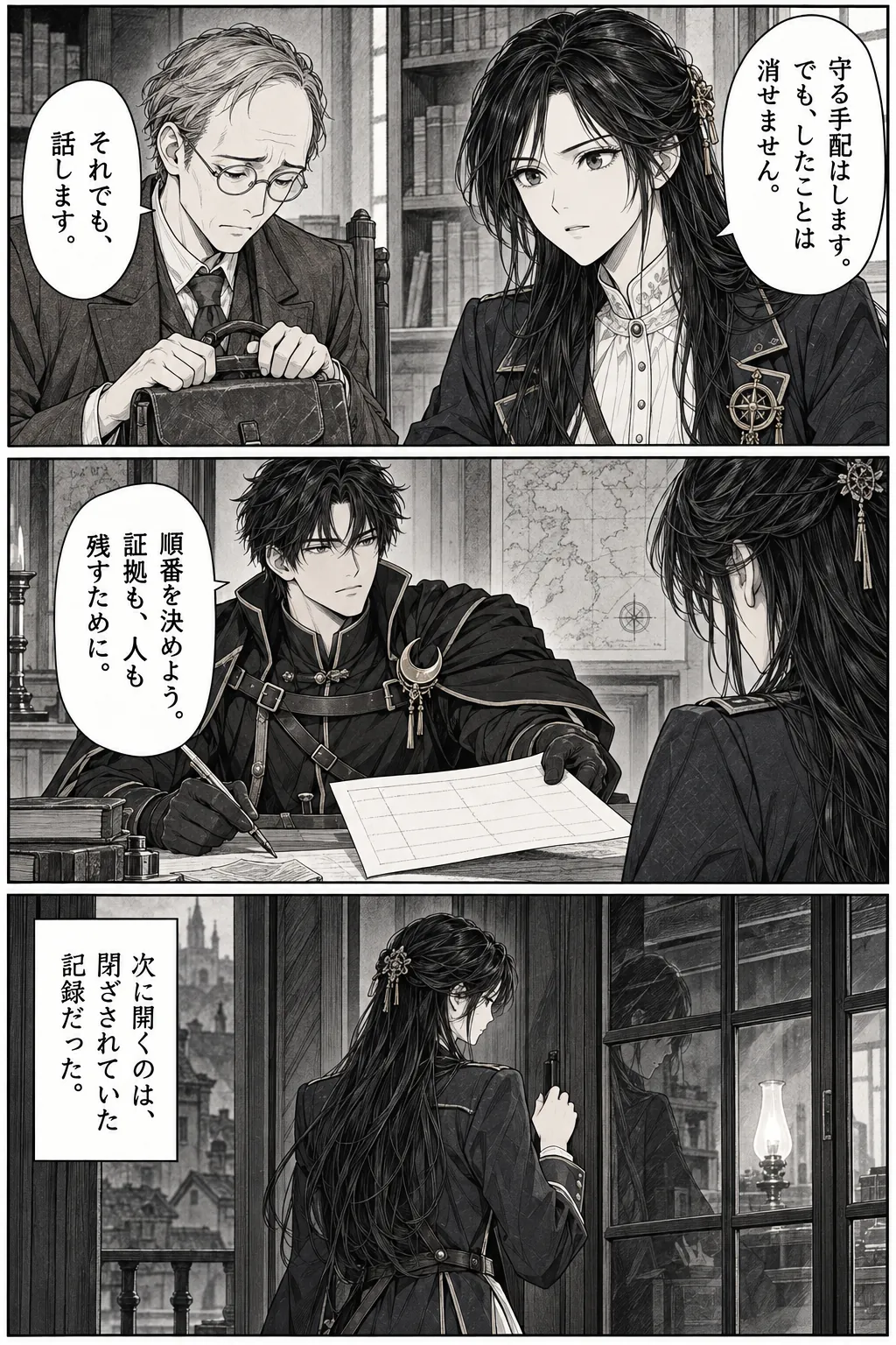 Unexpected encounter in another world, Chapter 9: Without the Palace. Japanese story page 20.