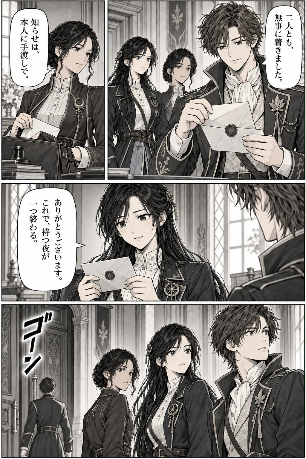 Unexpected encounter in another world, Chapter 11: A Kingdom Looking for an Enemy. Japanese story page 2.