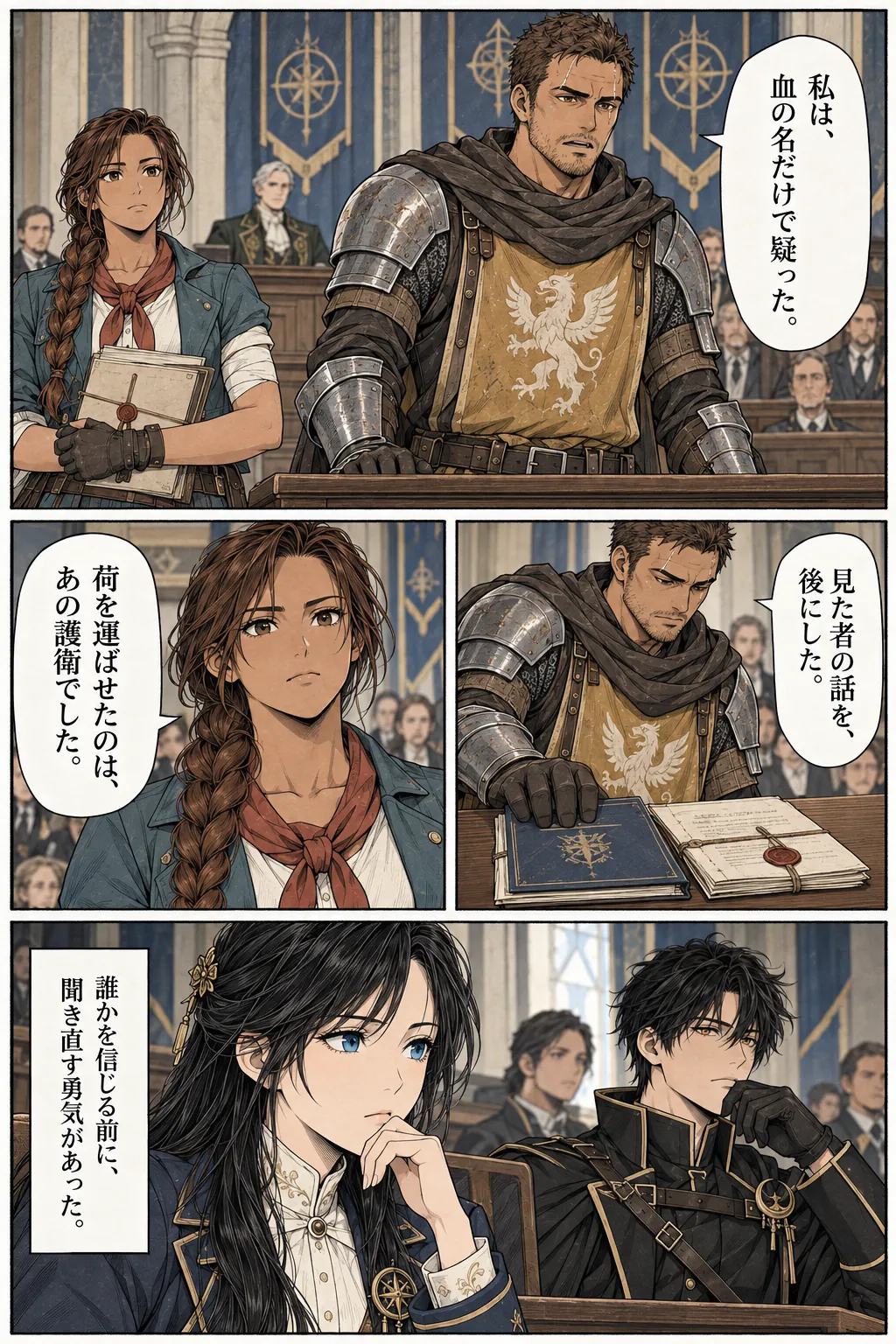 Unexpected encounter in another world, Chapter 11: A Kingdom Looking for an Enemy. Japanese story page 5.