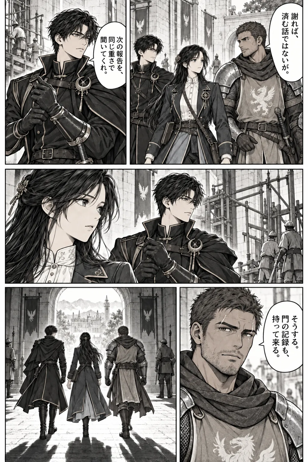 Unexpected encounter in another world, Chapter 11: A Kingdom Looking for an Enemy. Japanese story page 6.