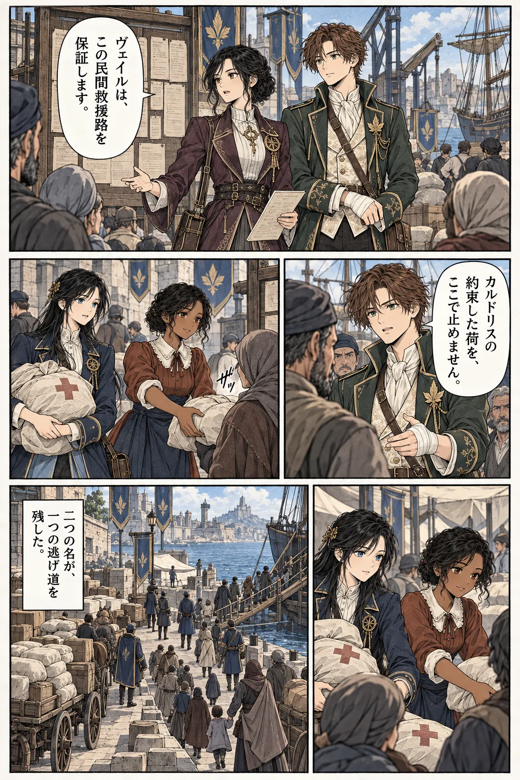 Unexpected encounter in another world, Chapter 11: A Kingdom Looking for an Enemy. Japanese story page 15.