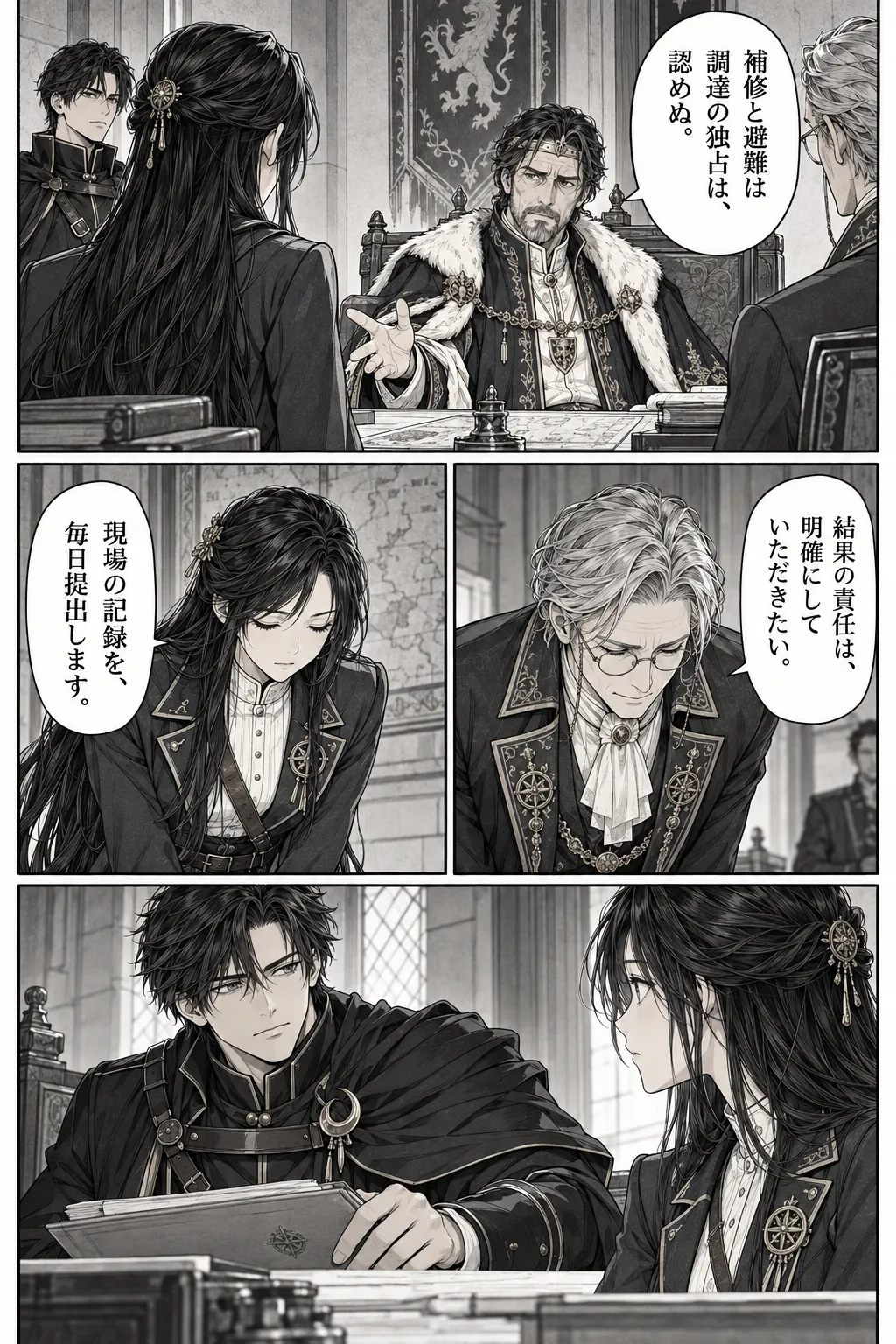 Unexpected encounter in another world, Chapter 11: A Kingdom Looking for an Enemy. Japanese story page 17.
