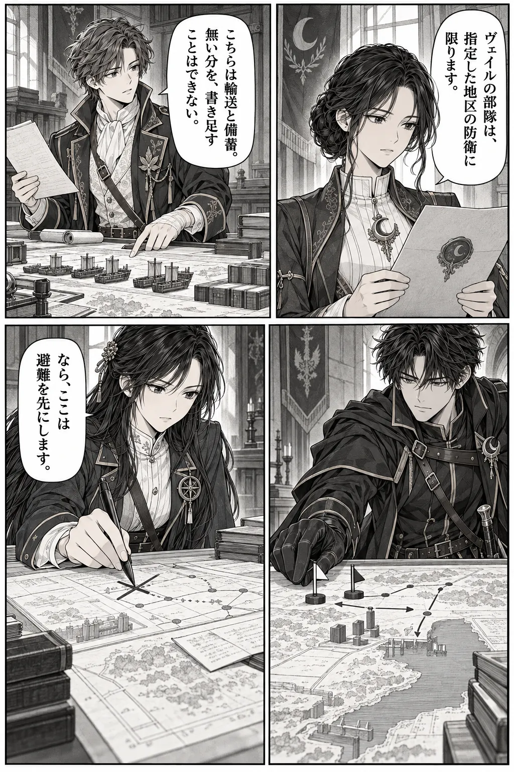 Unexpected encounter in another world, Chapter 12: Terms of Trust. Japanese story page 2.