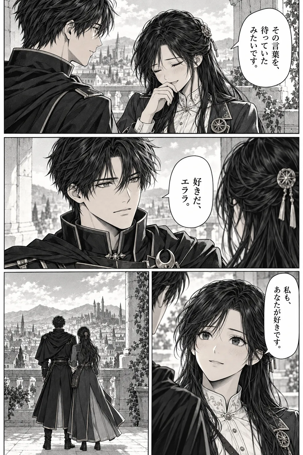 Unexpected encounter in another world, Chapter 12: Terms of Trust. Japanese story page 11.