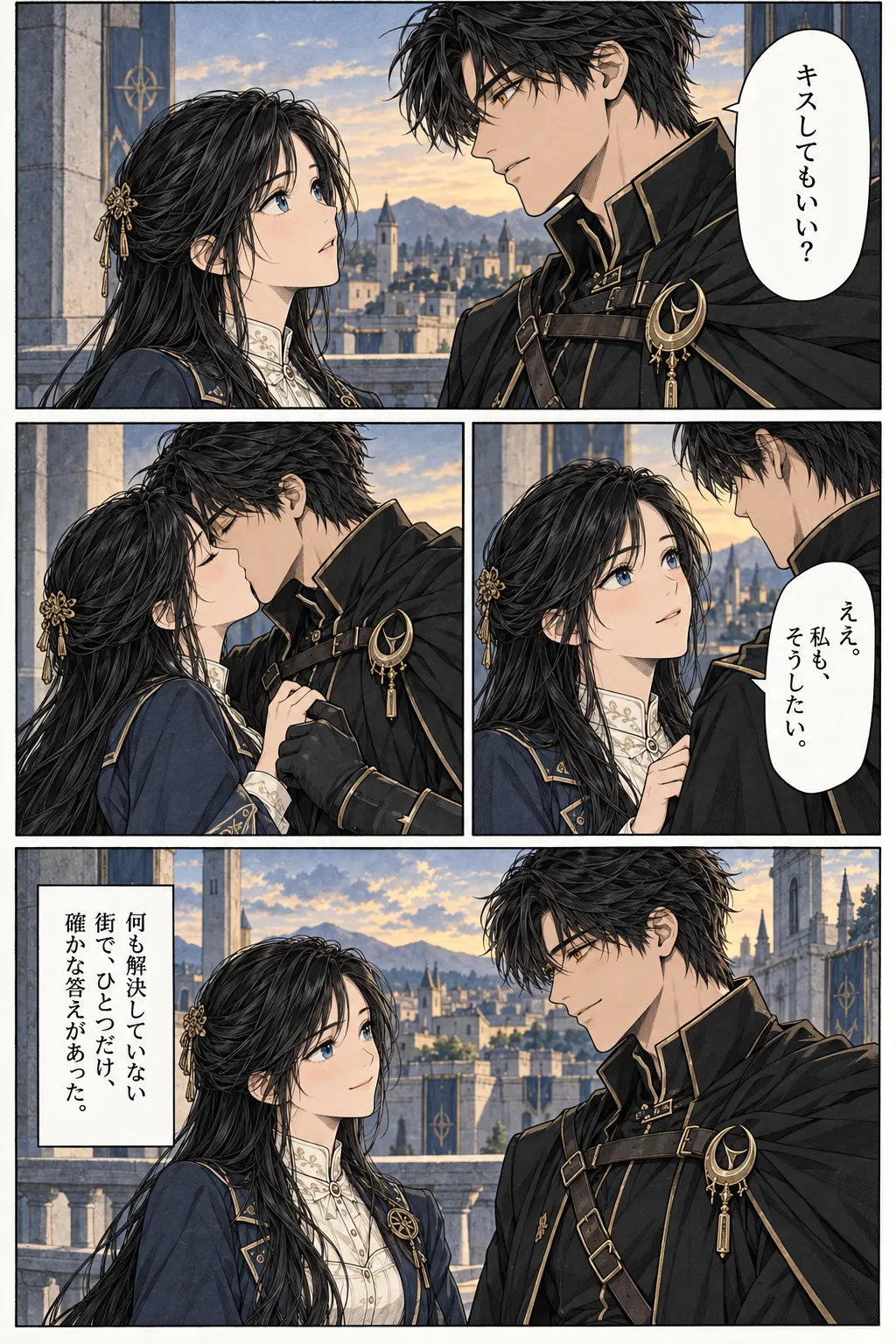 Unexpected encounter in another world, Chapter 12: Terms of Trust. Japanese story page 13.