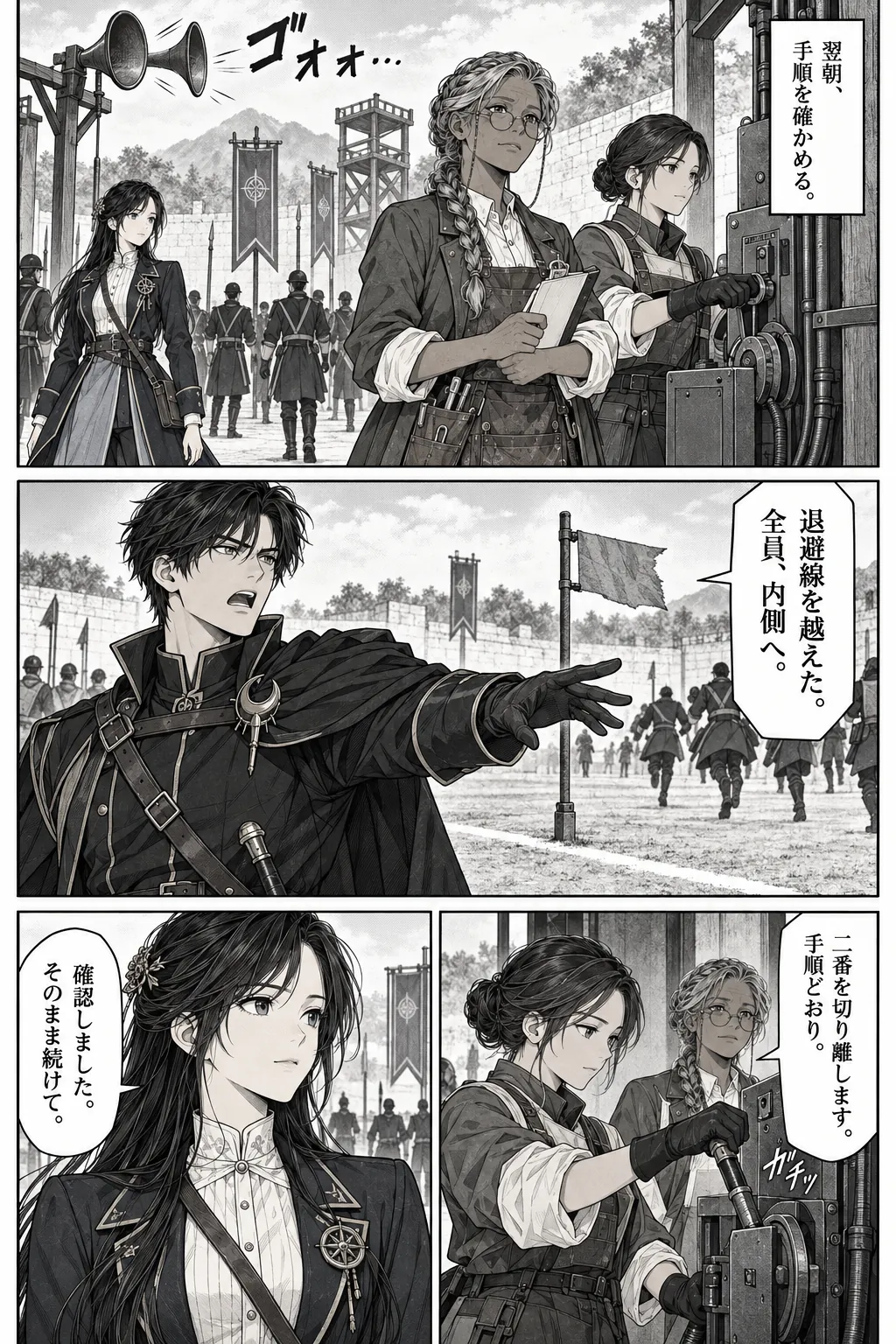 Unexpected encounter in another world, Chapter 12: Terms of Trust. Japanese story page 15.