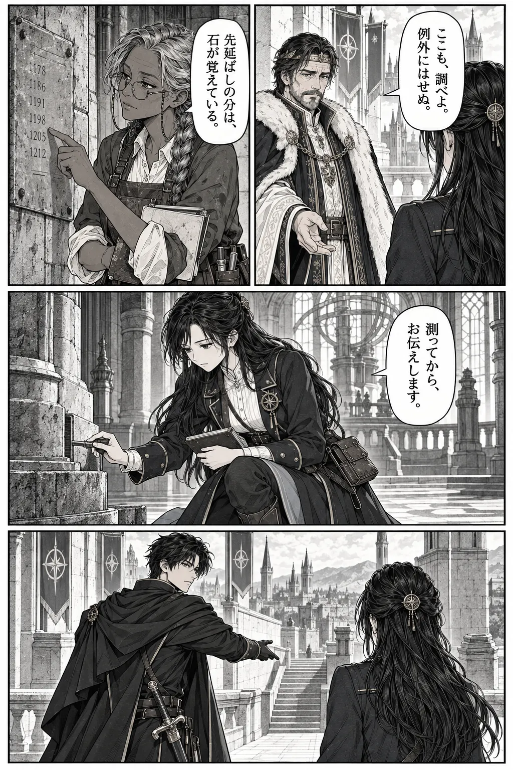 Unexpected encounter in another world, Chapter 12: Terms of Trust. Japanese story page 18.