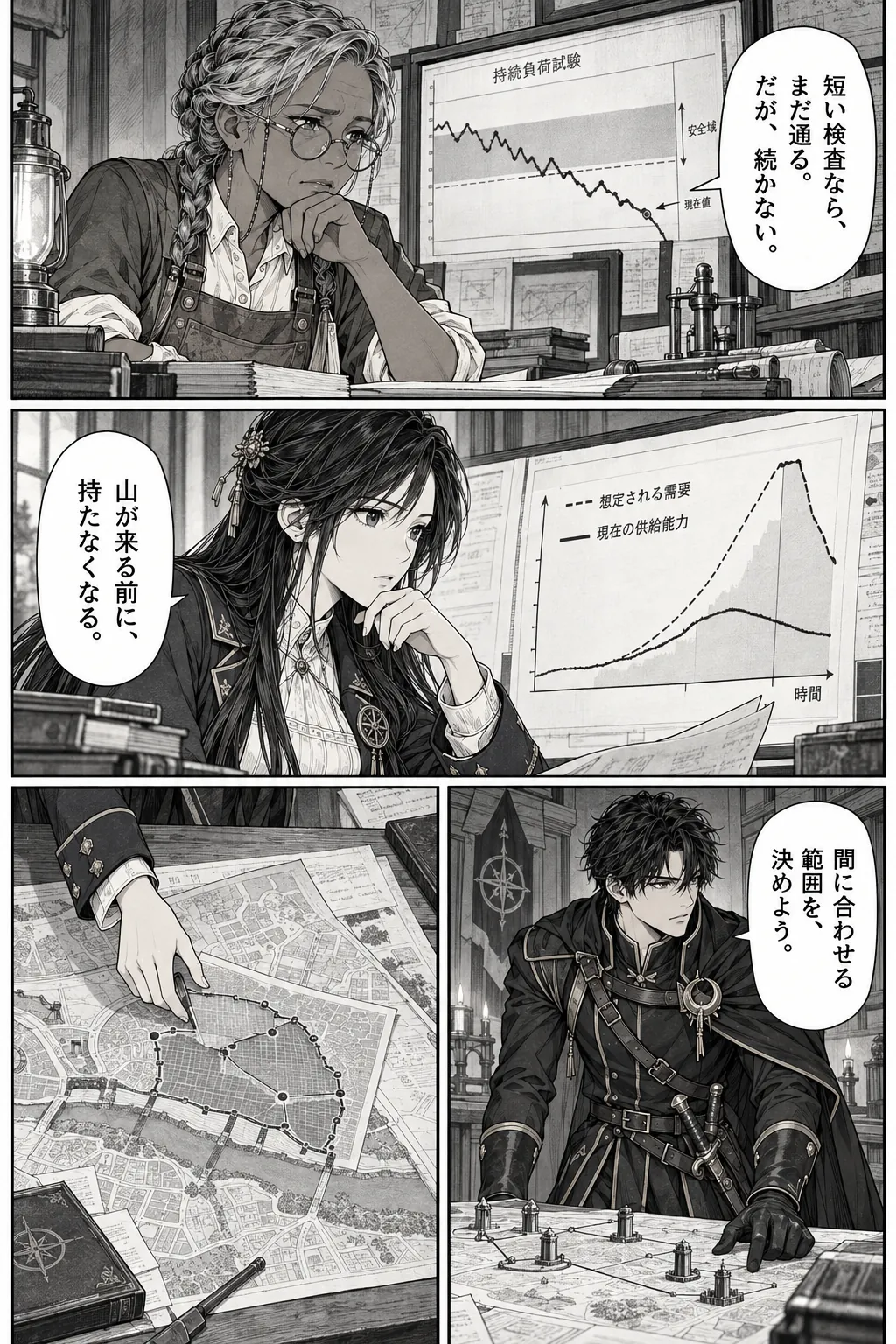 Unexpected encounter in another world, Chapter 12: Terms of Trust. Japanese story page 19.