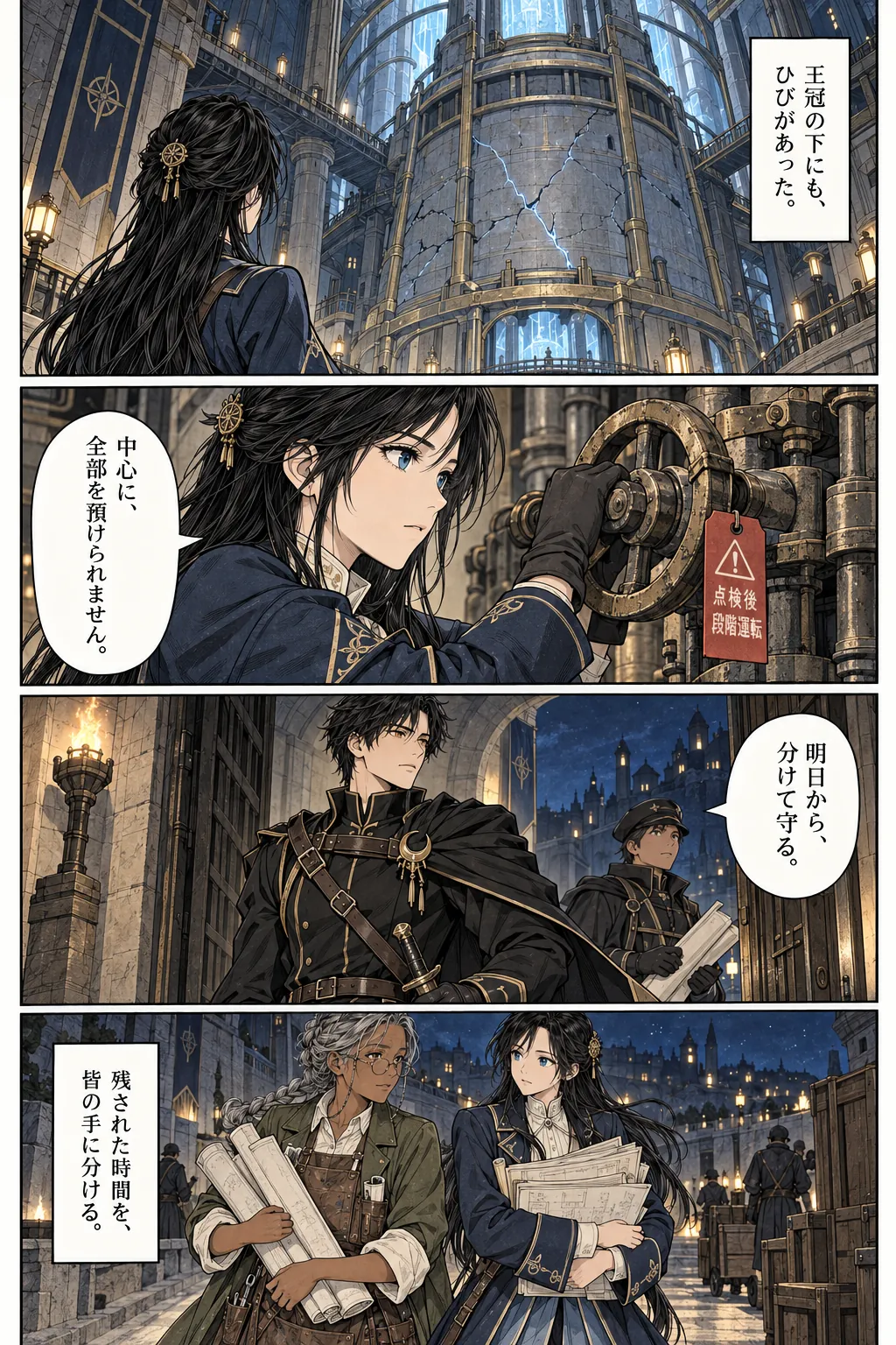 Unexpected encounter in another world, Chapter 12: Terms of Trust. Japanese story page 20.