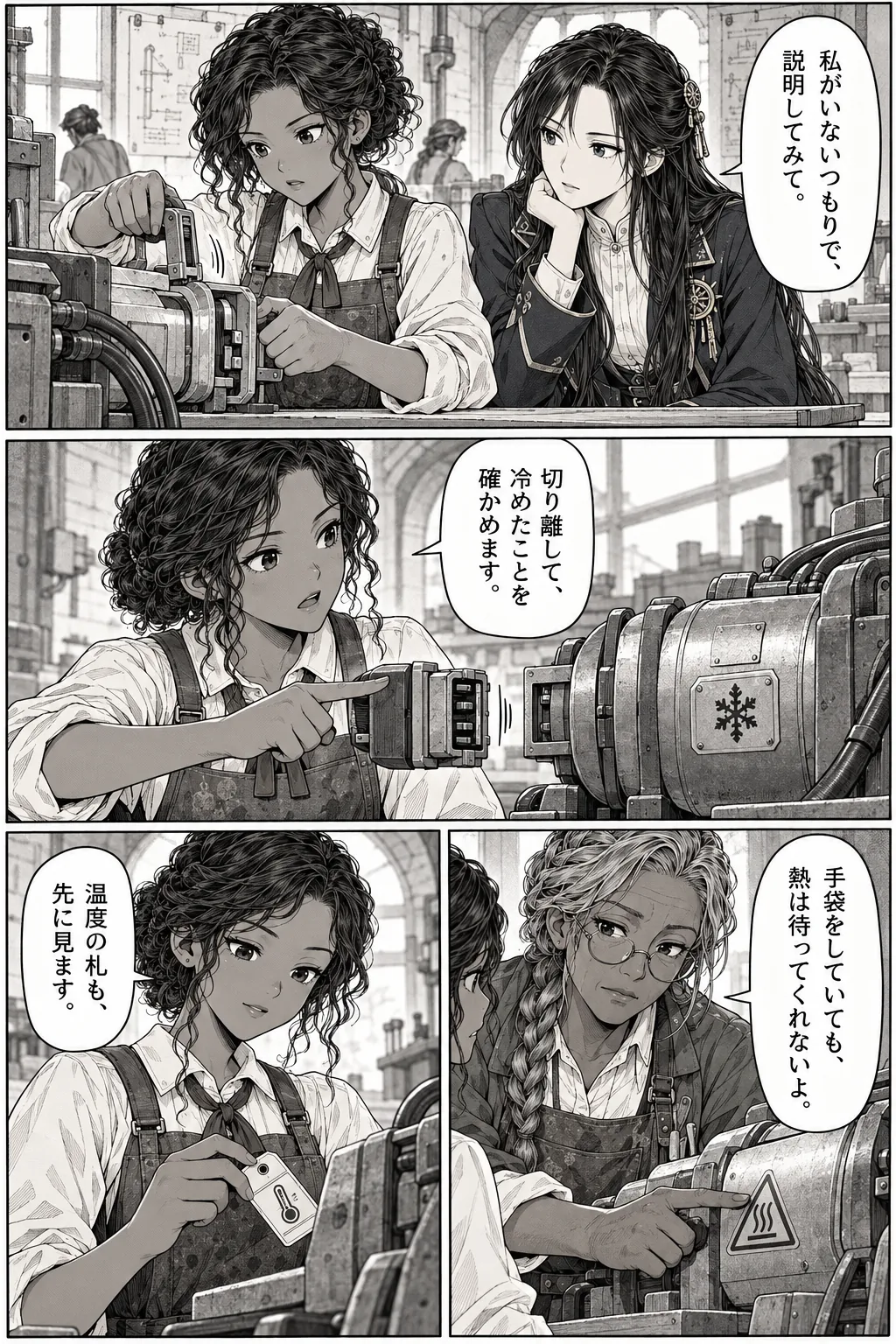 Unexpected encounter in another world, Chapter 13: Before the Walls Fail. Japanese story page 3.