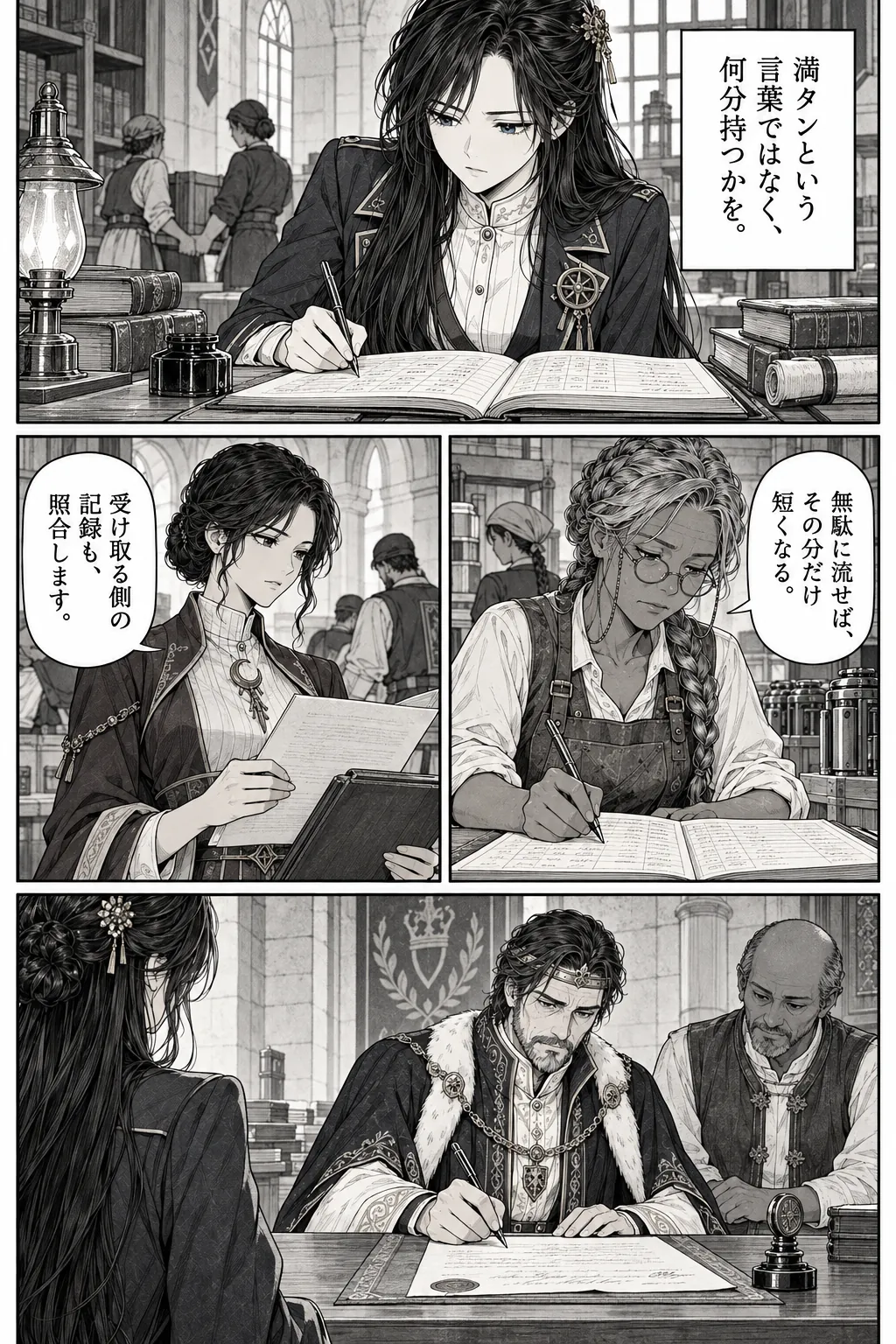 Unexpected encounter in another world, Chapter 13: Before the Walls Fail. Japanese story page 9.