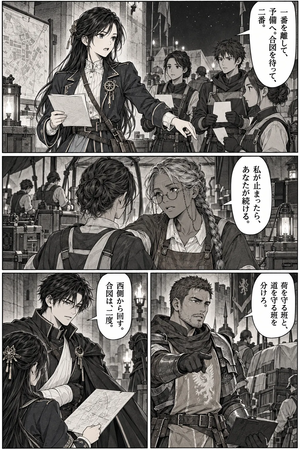 Unexpected encounter in another world, Chapter 15: No One Is the Price. Japanese story page 3.