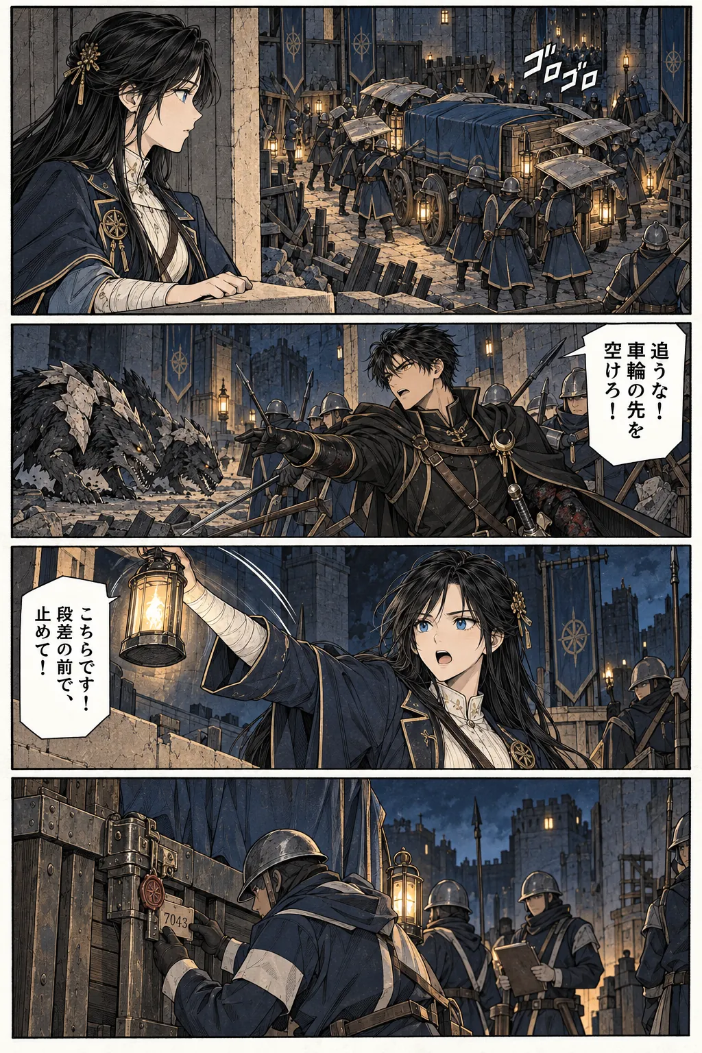 Unexpected encounter in another world, Chapter 15: No One Is the Price. Japanese story page 4.