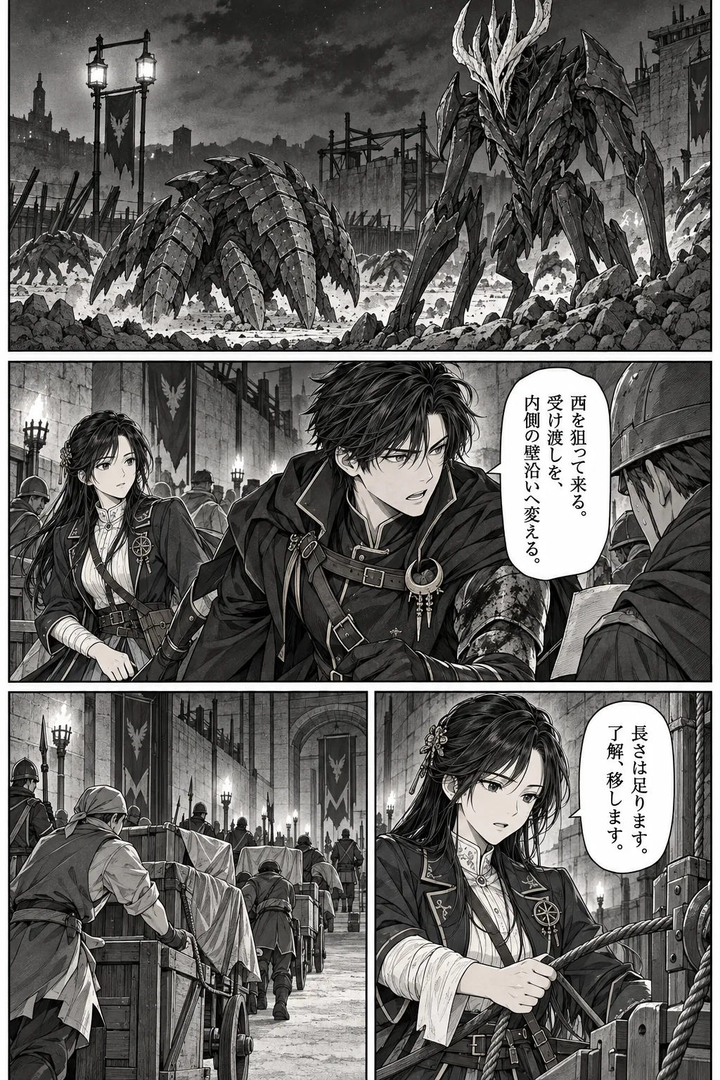 Unexpected encounter in another world, Chapter 15: No One Is the Price. Japanese story page 7.