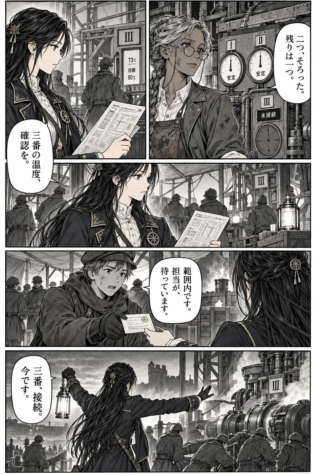 Unexpected encounter in another world, Chapter 15: No One Is the Price. Japanese story page 10.