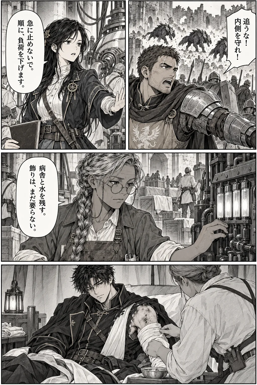 Unexpected encounter in another world, Chapter 15: No One Is the Price. Japanese story page 14.