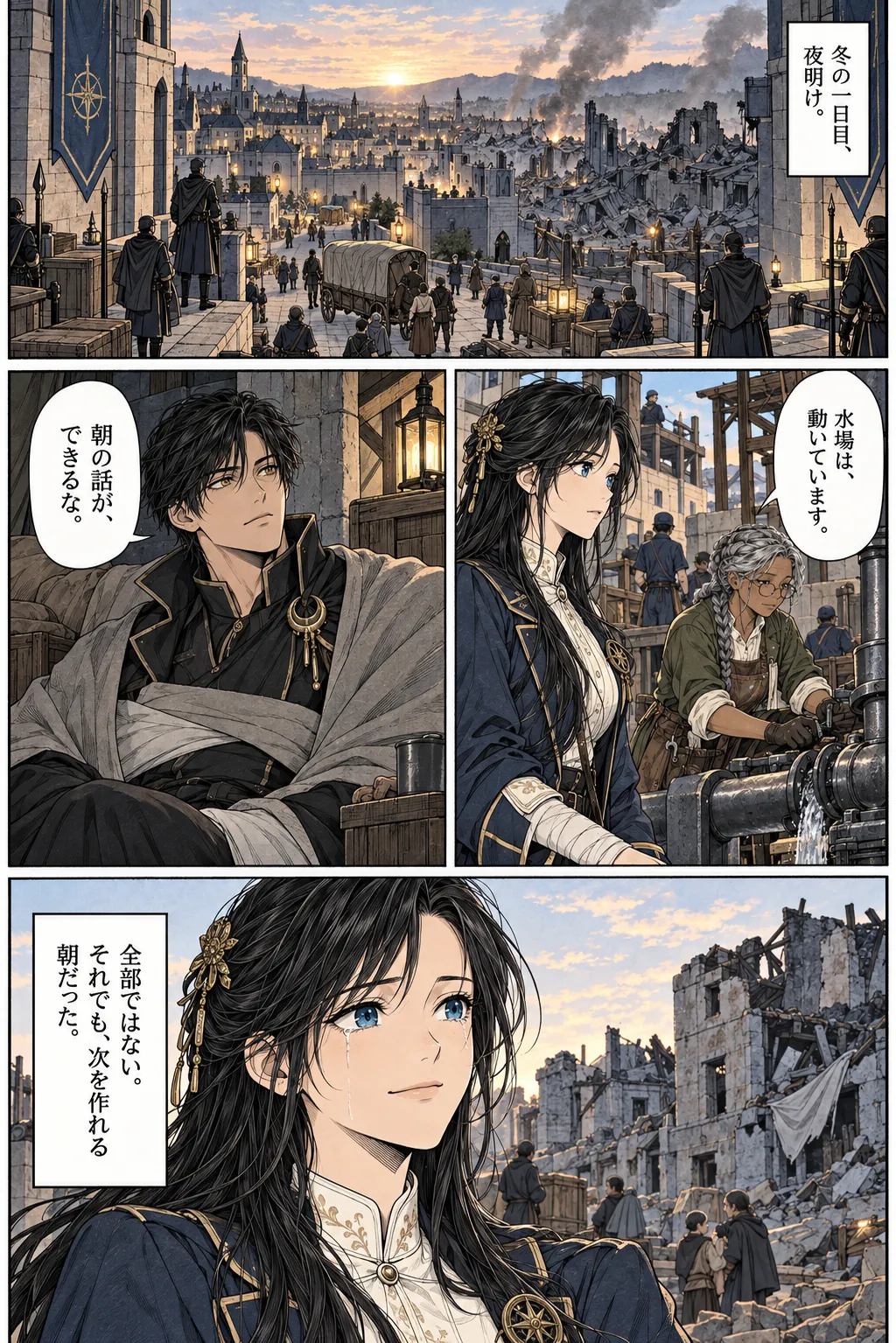 Unexpected encounter in another world, Chapter 15: No One Is the Price. Japanese story page 17.