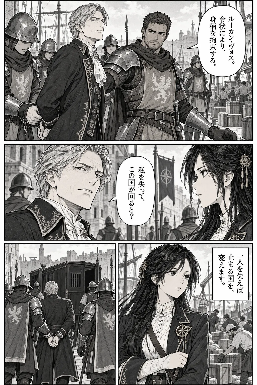 Unexpected encounter in another world, Chapter 15: No One Is the Price. Japanese story page 19.